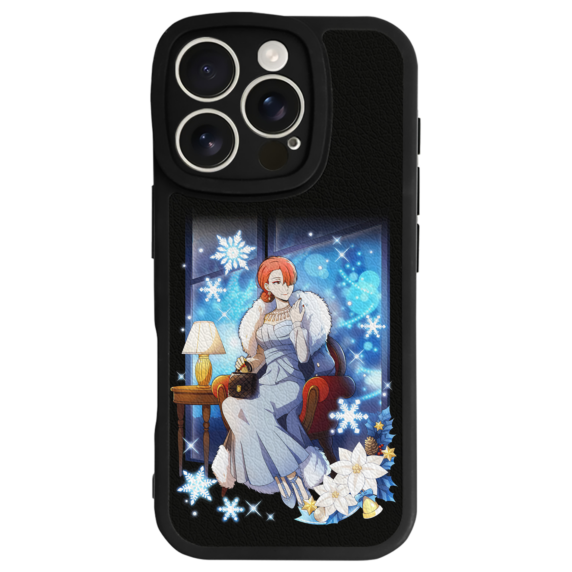 （画像用） 文豪ストレイドッグス Bungo Stray Dogs 【iPhone 16シリーズ対応】シリコンスマホケース（レザー調） 材質：シリコン